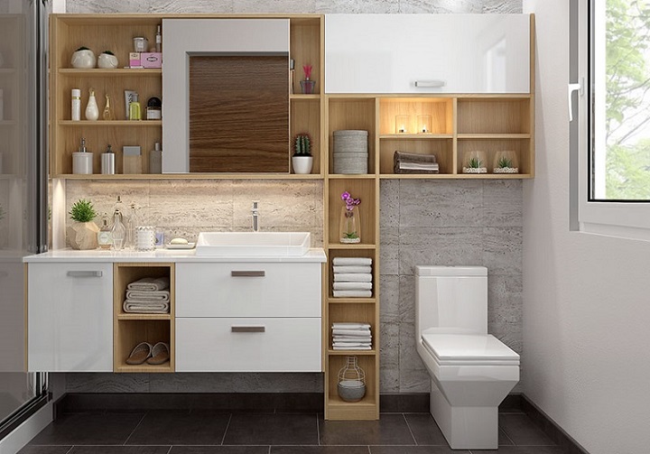 Kinh nghiệm lựa chọn mẫu tủ chậu lavabo